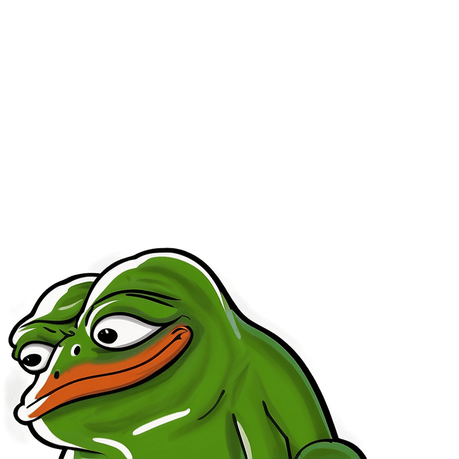 Pepe The Frog Original Artwork PNG cgf