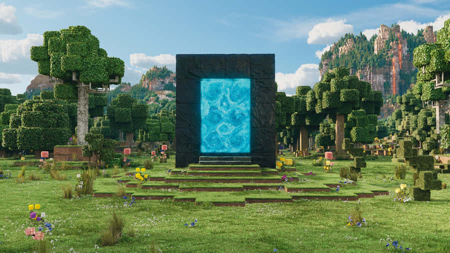Aventura no Portal do Filme Minecraft