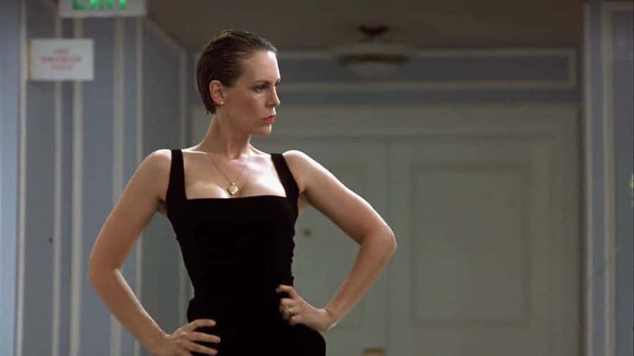 ArnoldSchwarzenegger e Jamie Lee Curtis in una scena d'azione da True Lies