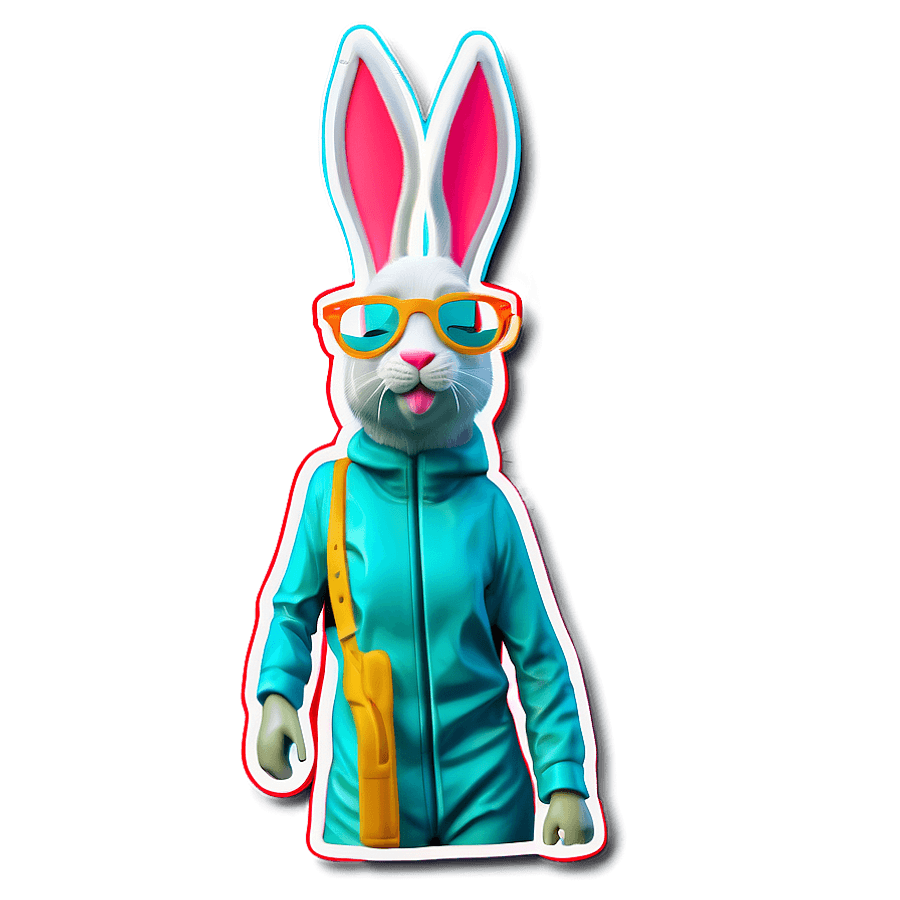 Bad Bunny Exclusive Stickers PNG 06272024