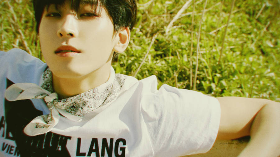 Download Wonwoo Magazine Photoshoot Wallpaper | Wallpapers.com