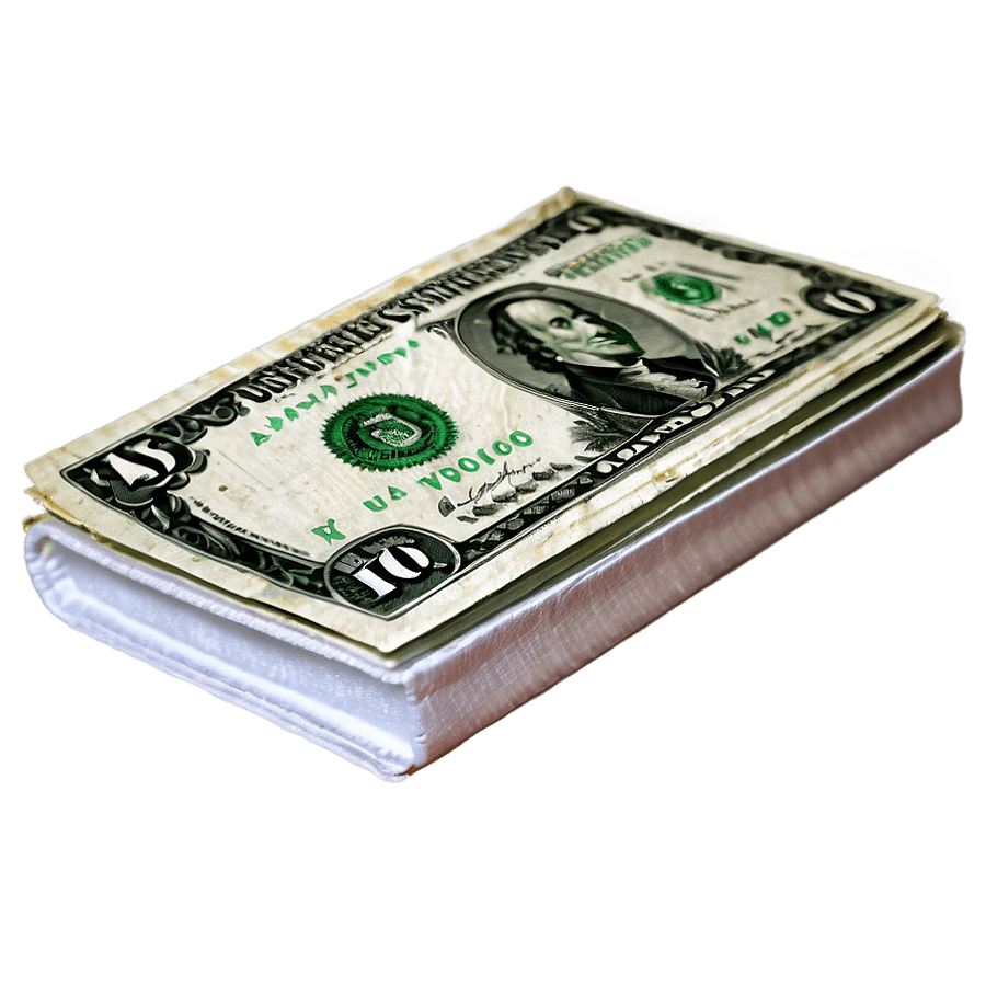 Cartoon Money under Mattress PNG 67