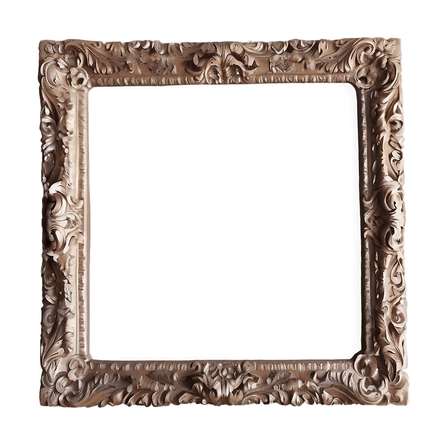 Aesthetic Frame for Social Media PNG ccm