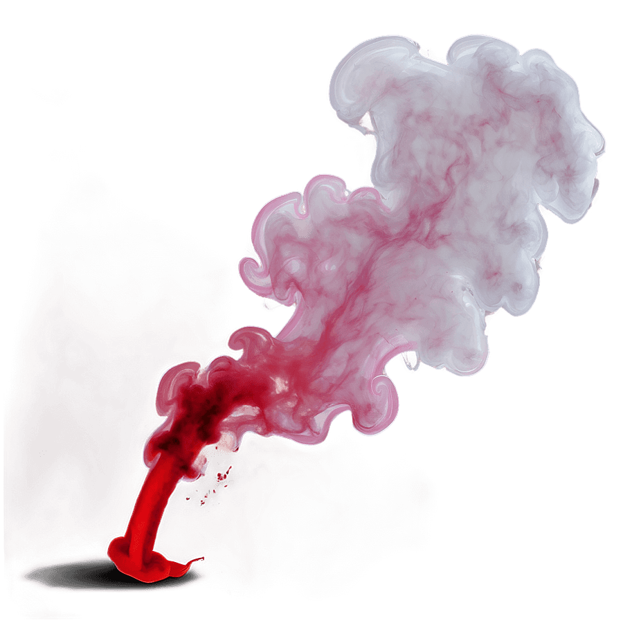 Red Smoke Magic PNG tfr56