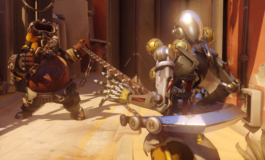 OverwatchRoadhog 2560 x 1548 baggrundsbillede