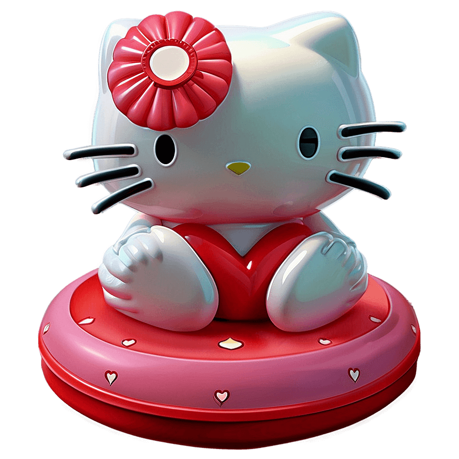 Hello Kitty Heart-Shaped Box PNG bix