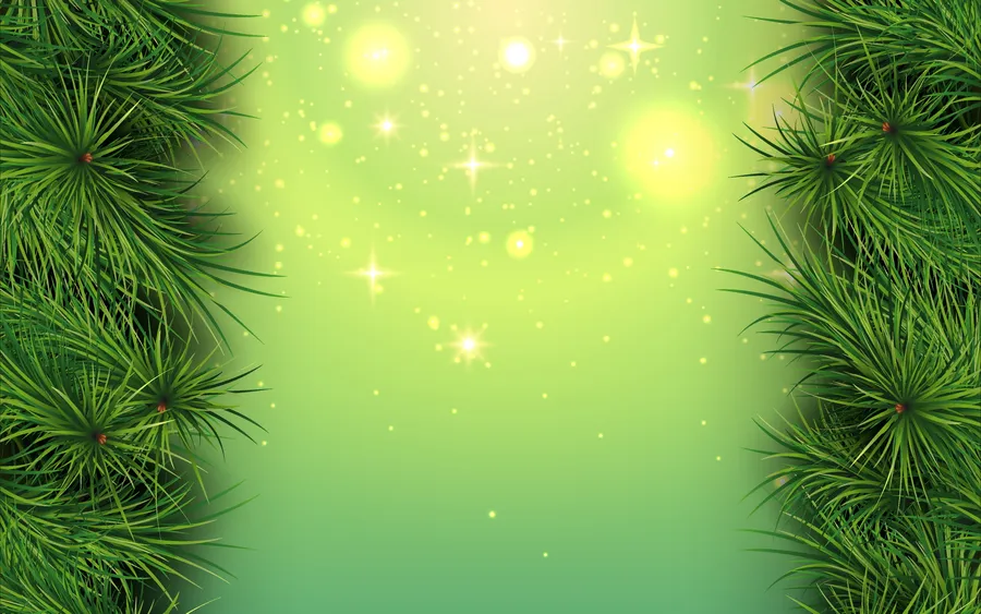 Green Christmas Background