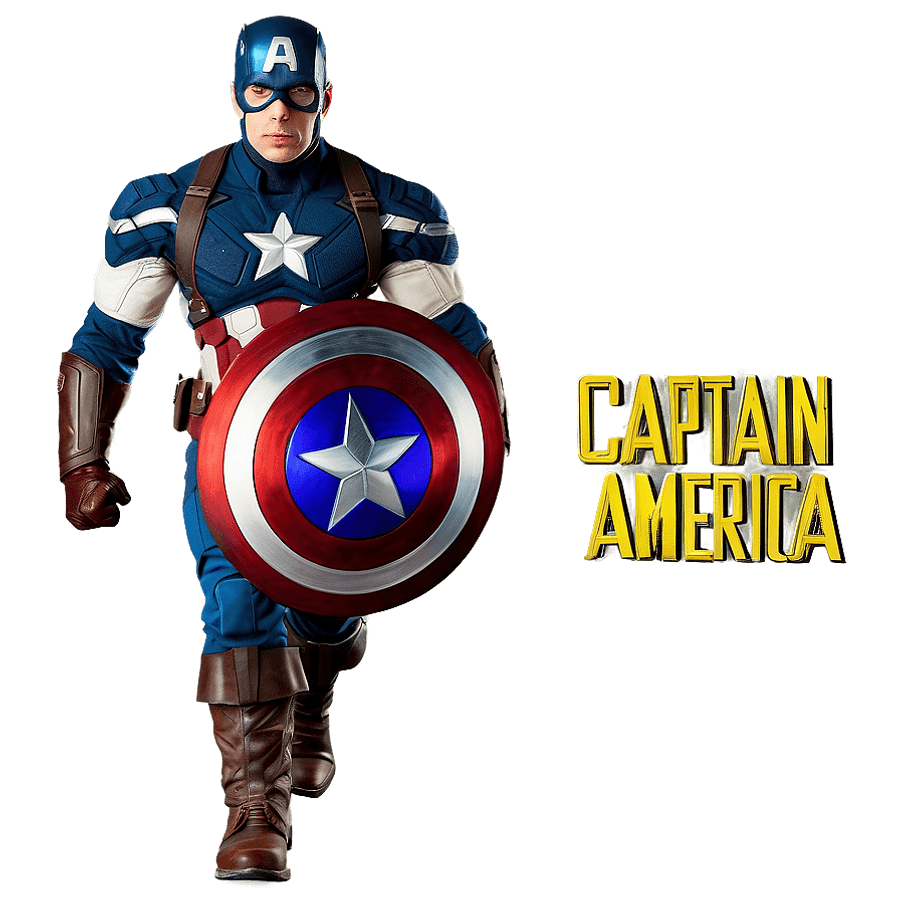 Captain America Costume PNG 15