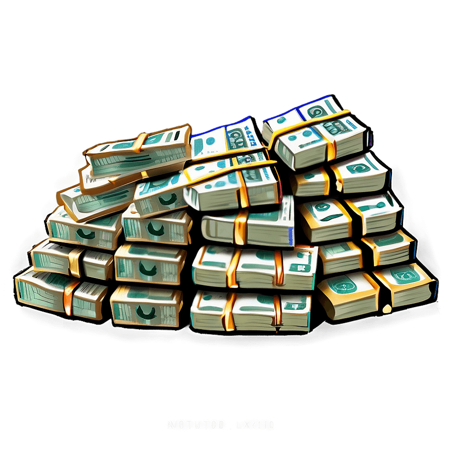 Animated Money Pile PNG 81