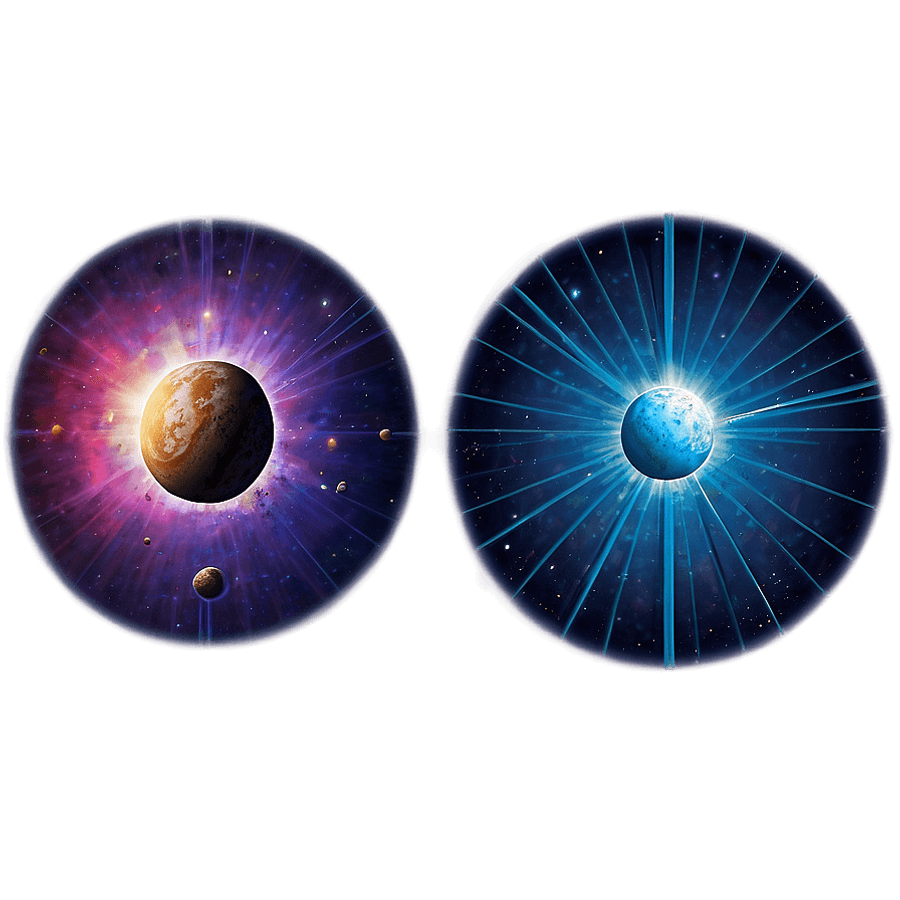 Universe Cosmic Rays PNG 06202024