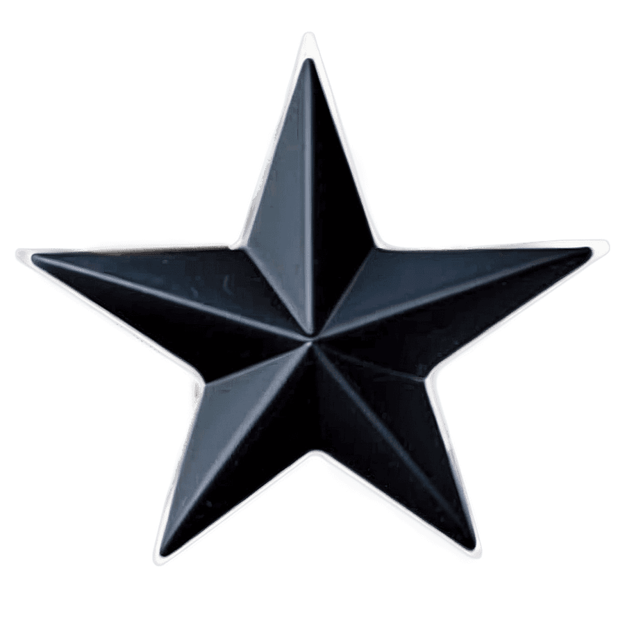 Black Star Background PNG ptr1