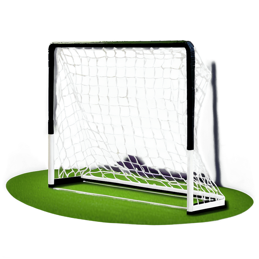 Empty Soccer Goal Post PNG enj