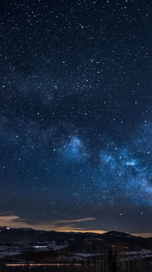 Starry Sky Background