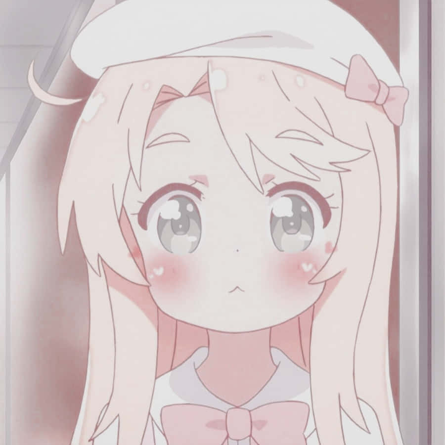 Imagemde perfil de anime estético.