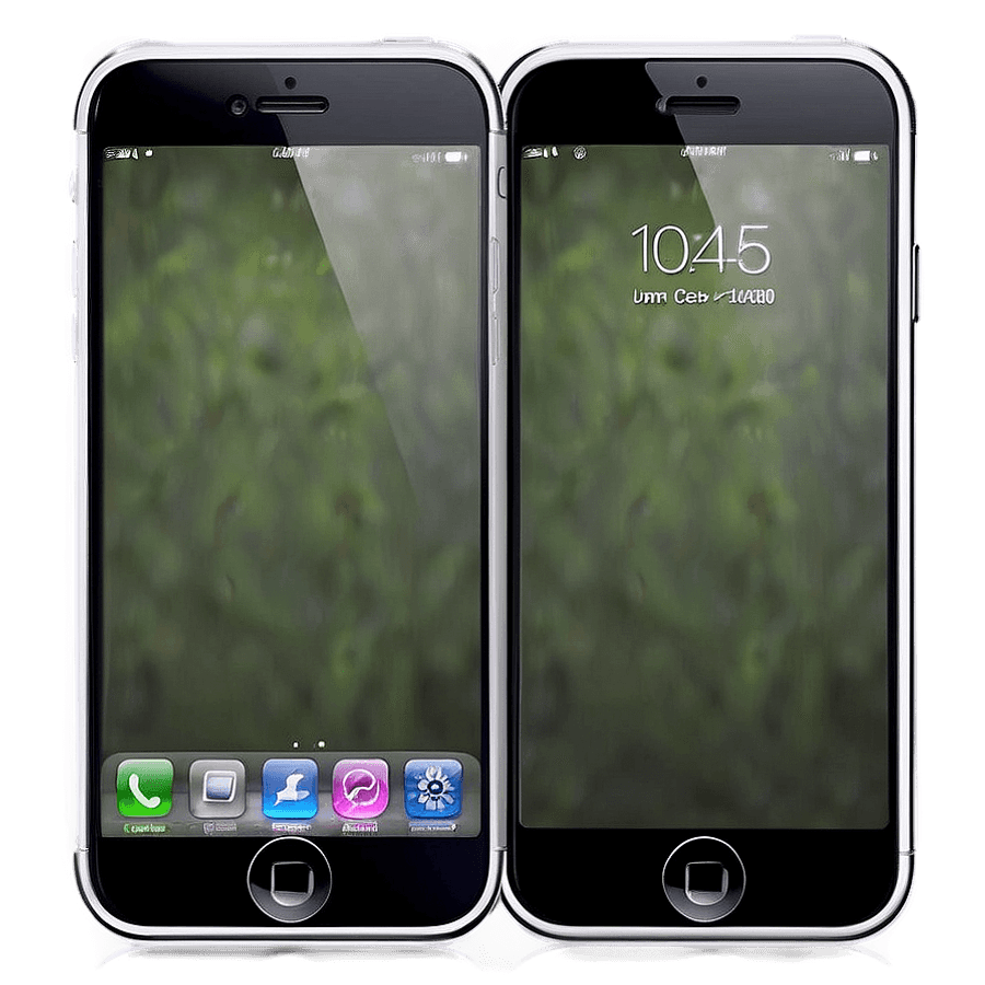 iPhone Layout Template PNG 26