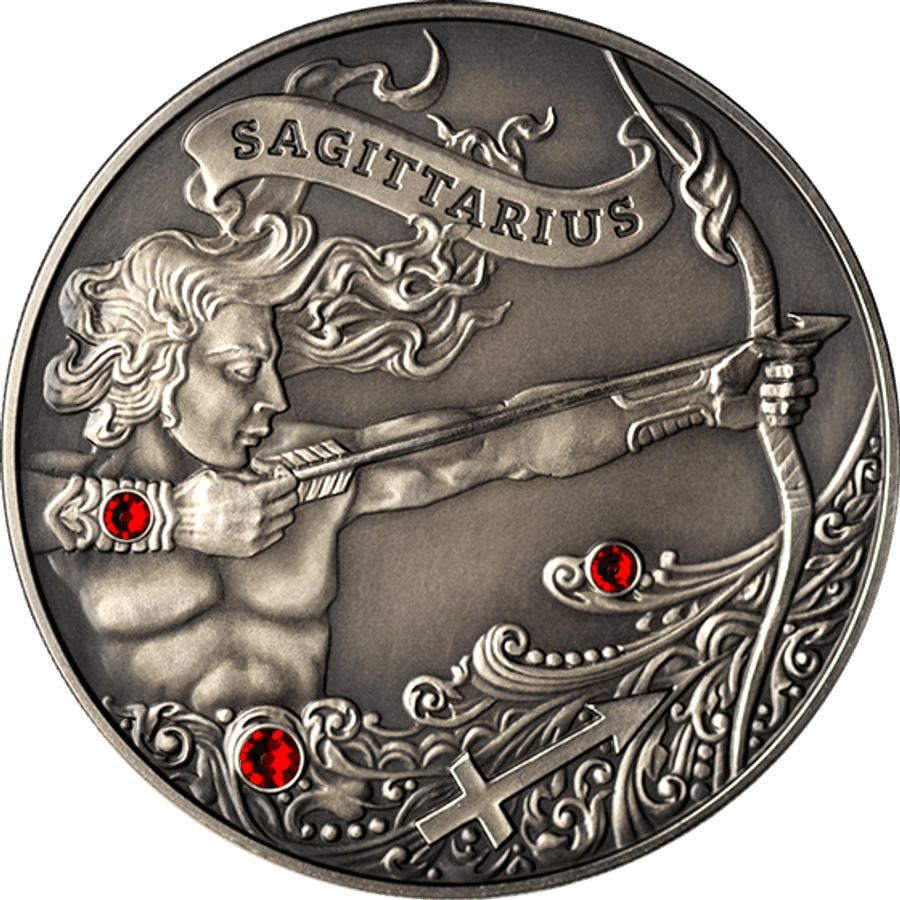 Belarus 2013 20 Rubles Signs Of The Zodiac Sagittarius - Emblem, HD Png Download
