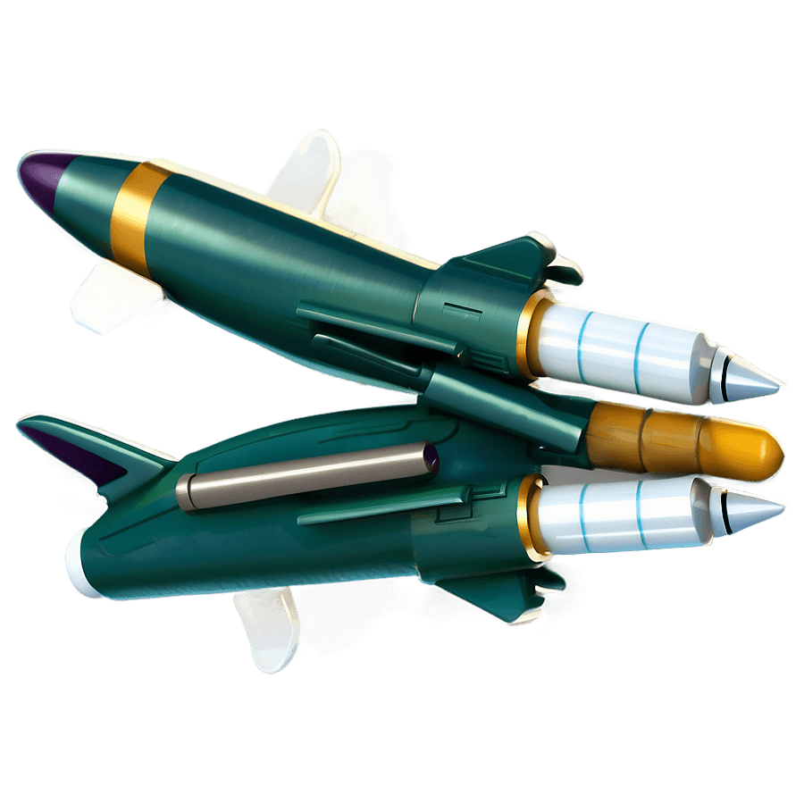 Toy Missile Model PNG rtt