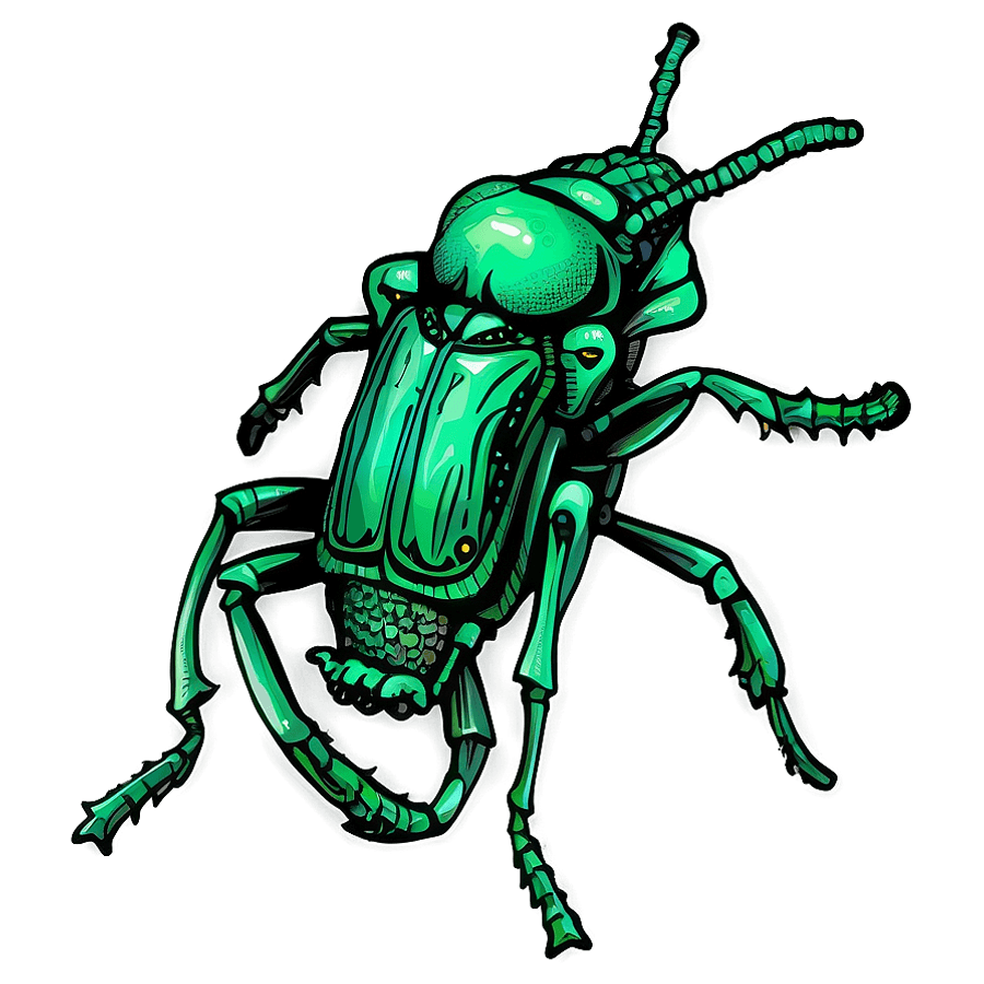 Hand-Drawn Weevil PNG rlp22
