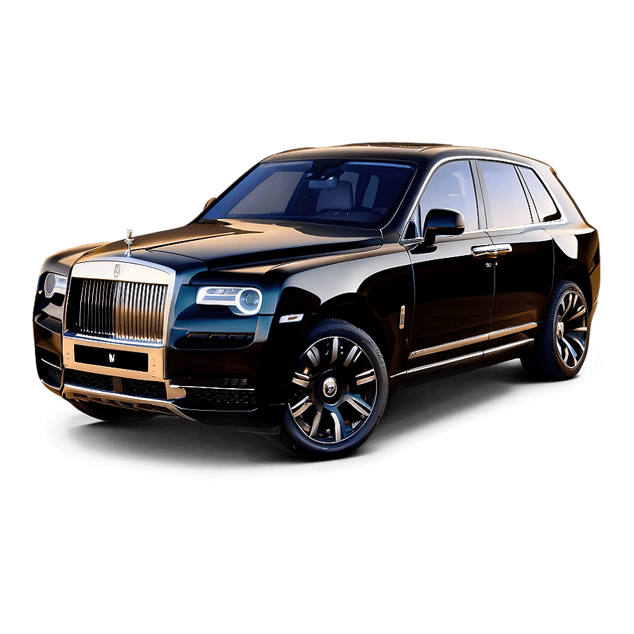 Rolls Royce Cullinan Diamond Black PNG lnr