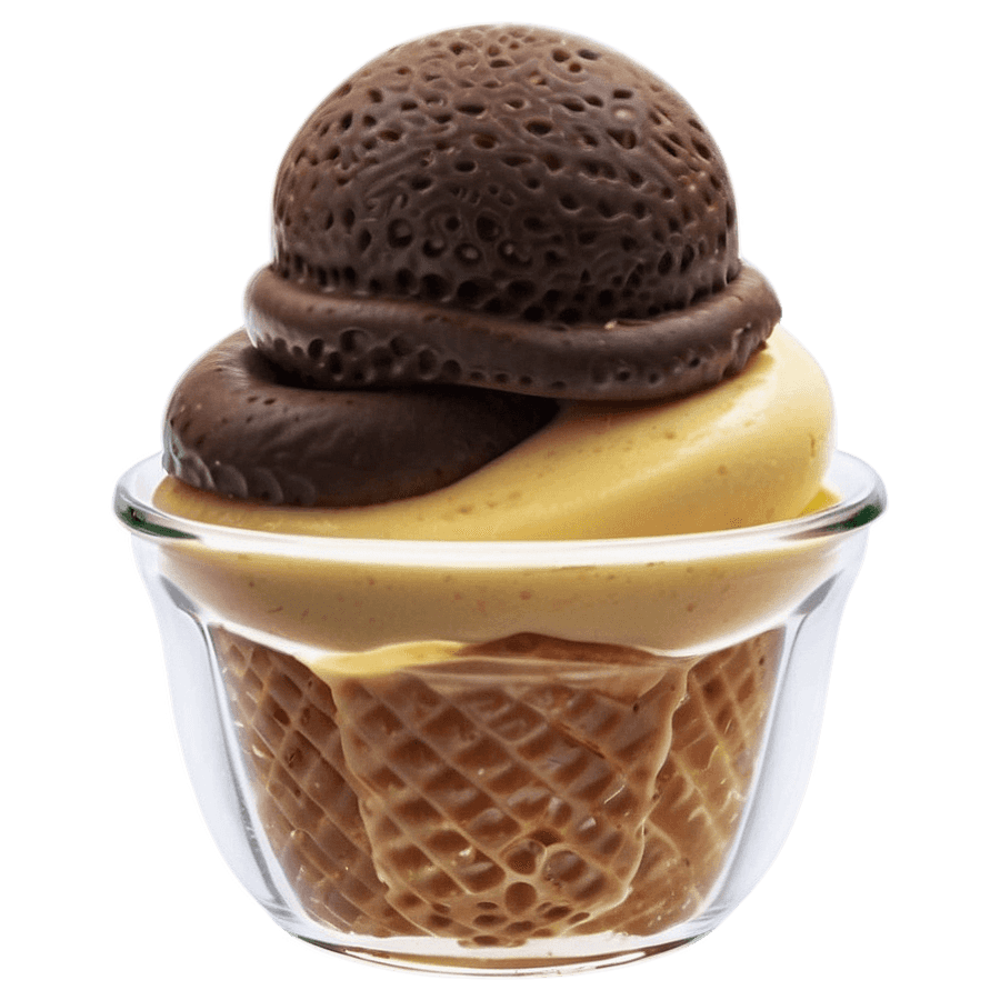 Ice Cream Bowl Plate PNG trk