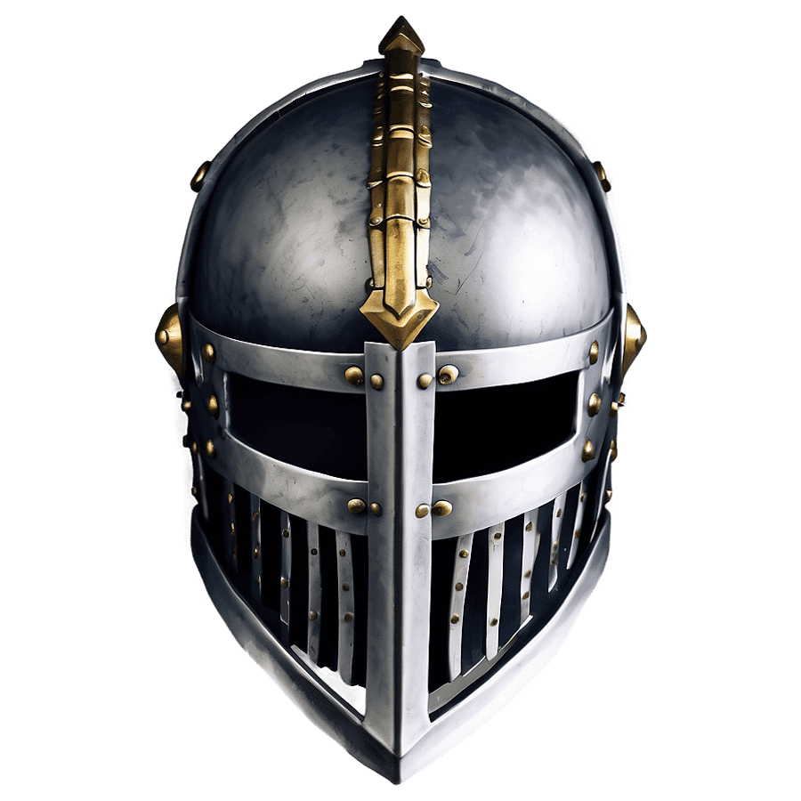 Classic Knight Helmet PNG 05252024