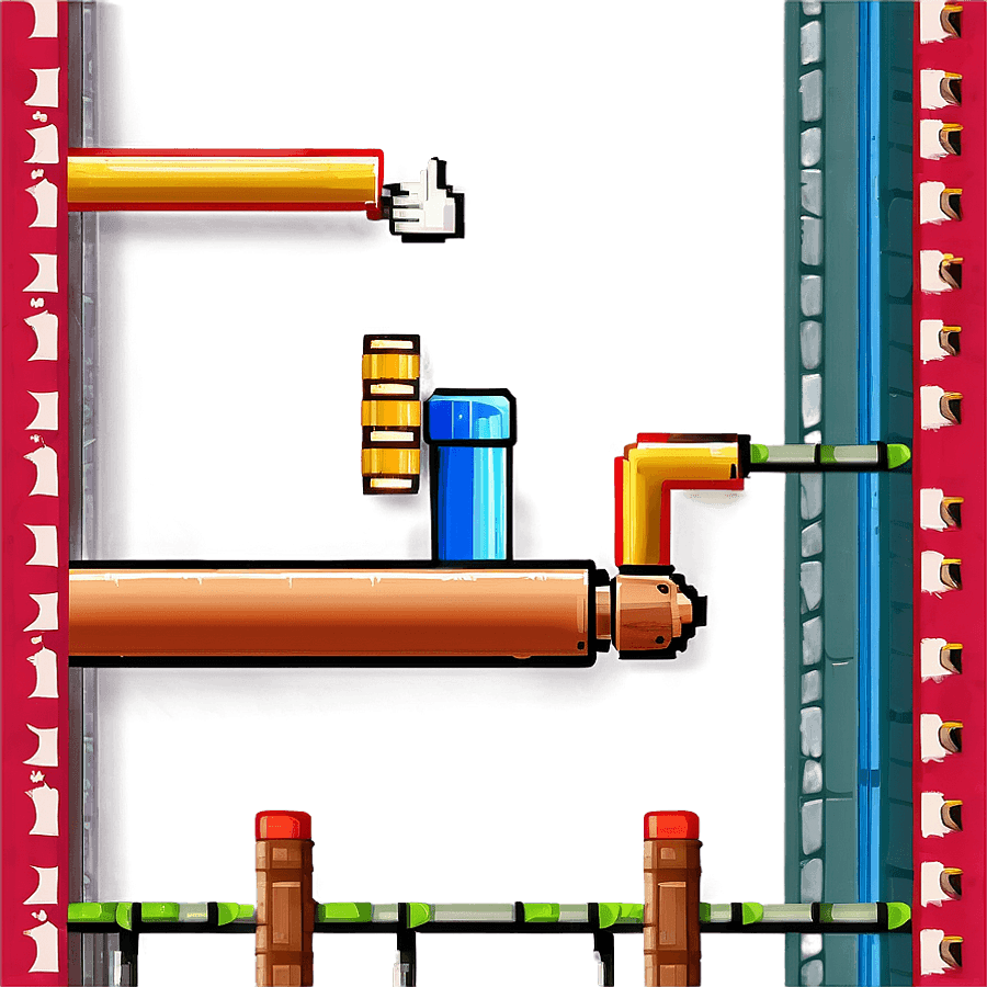 Flappy Bird Pipe Design PNG 62