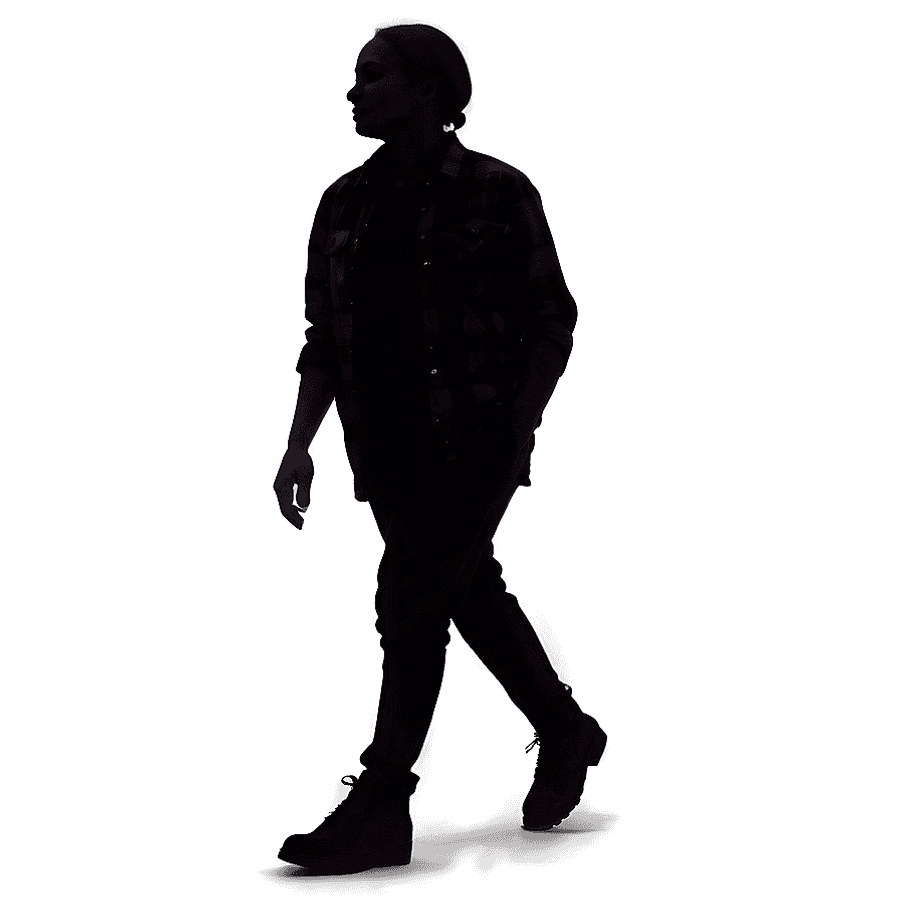 Silhouette People Holding Hands PNG 86