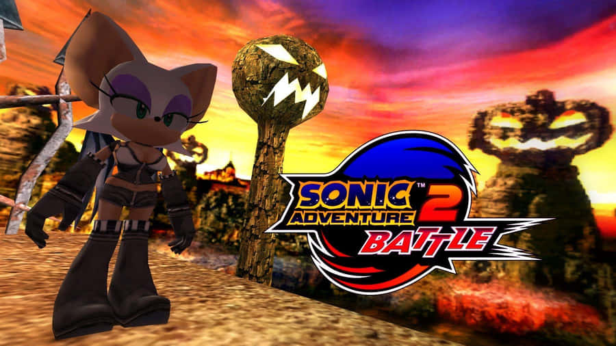 Sonic Adventure2 Battle Rouge Flaggermus