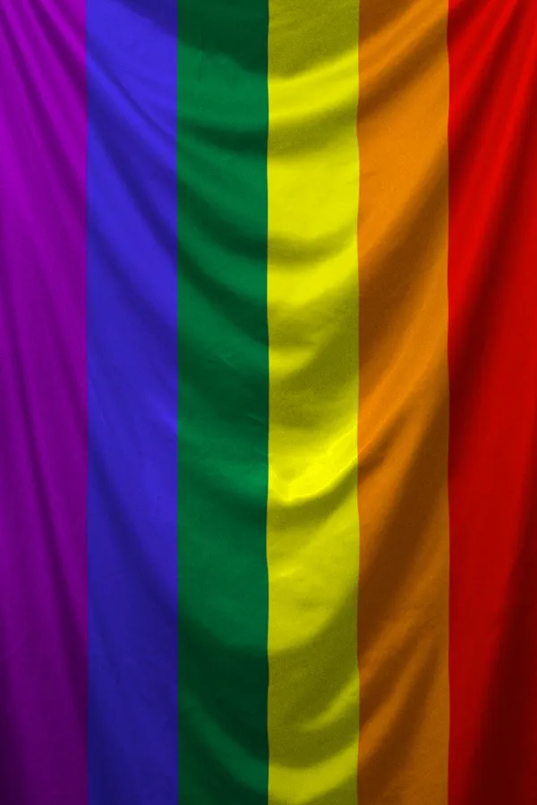 Rainbow Pride Flag Texture
