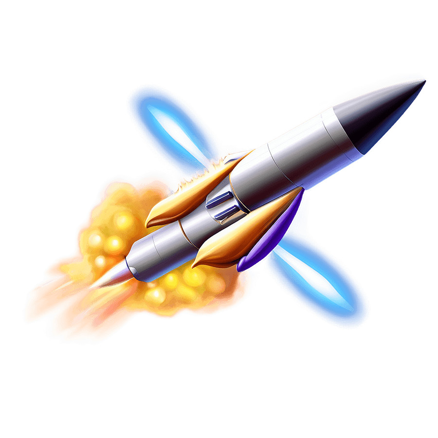 Detailed Missile Illustration PNG 05262024