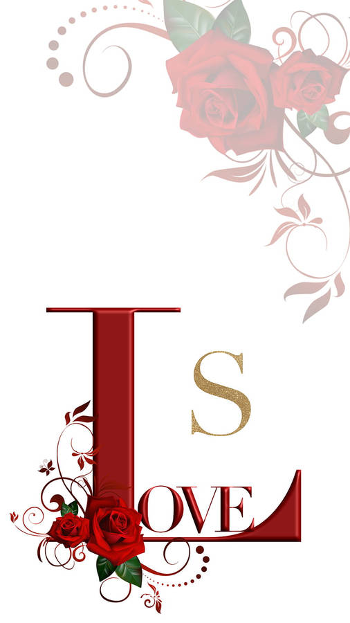 Lettera S Amore Arte