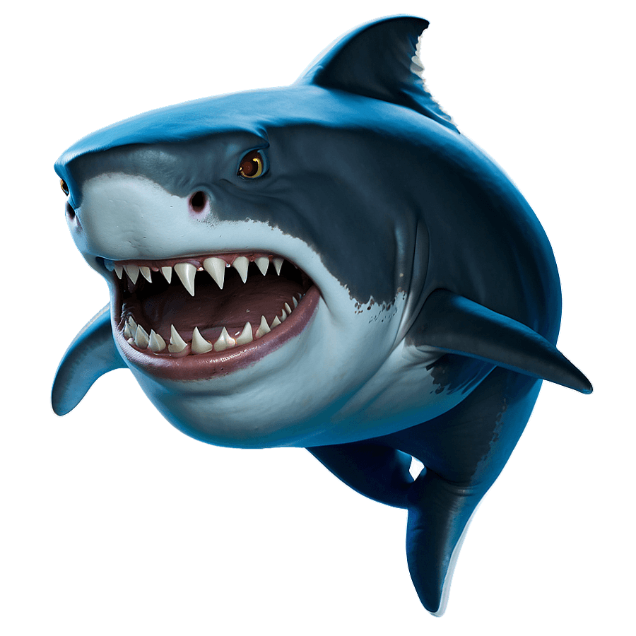 King Shark Cute Version PNG ngo67