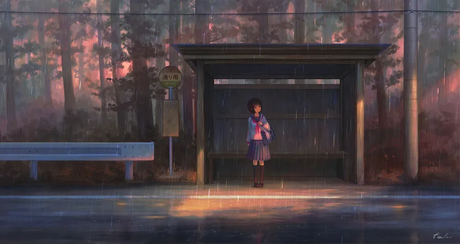 Rain Anime
