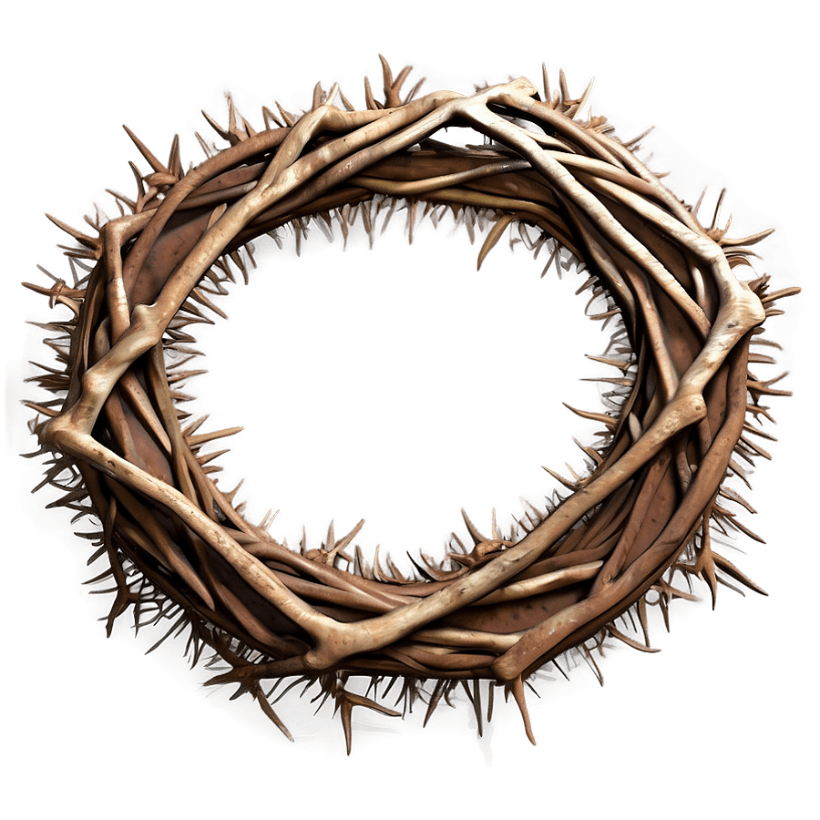 Crown Of Thorns Border PNG 05262024