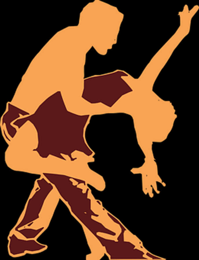 Rockand Roll Dance Silhouette