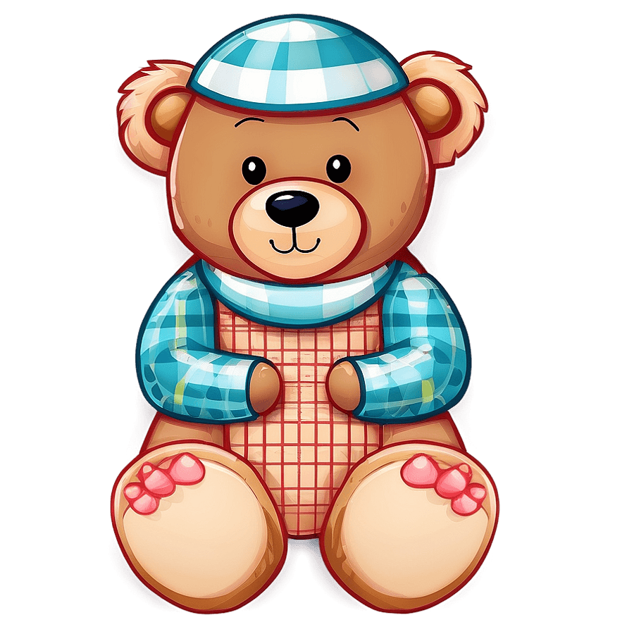 Teddy Bear Picnic Clipart PNG 11