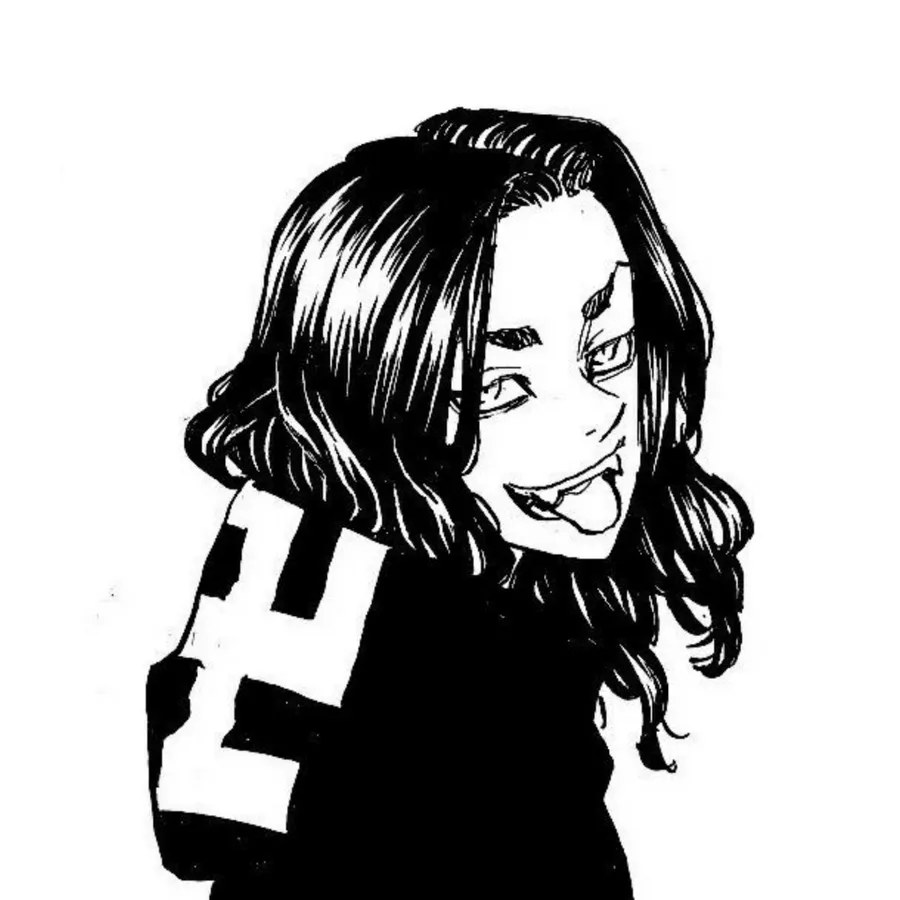 Keisuke Baji Mocking Face