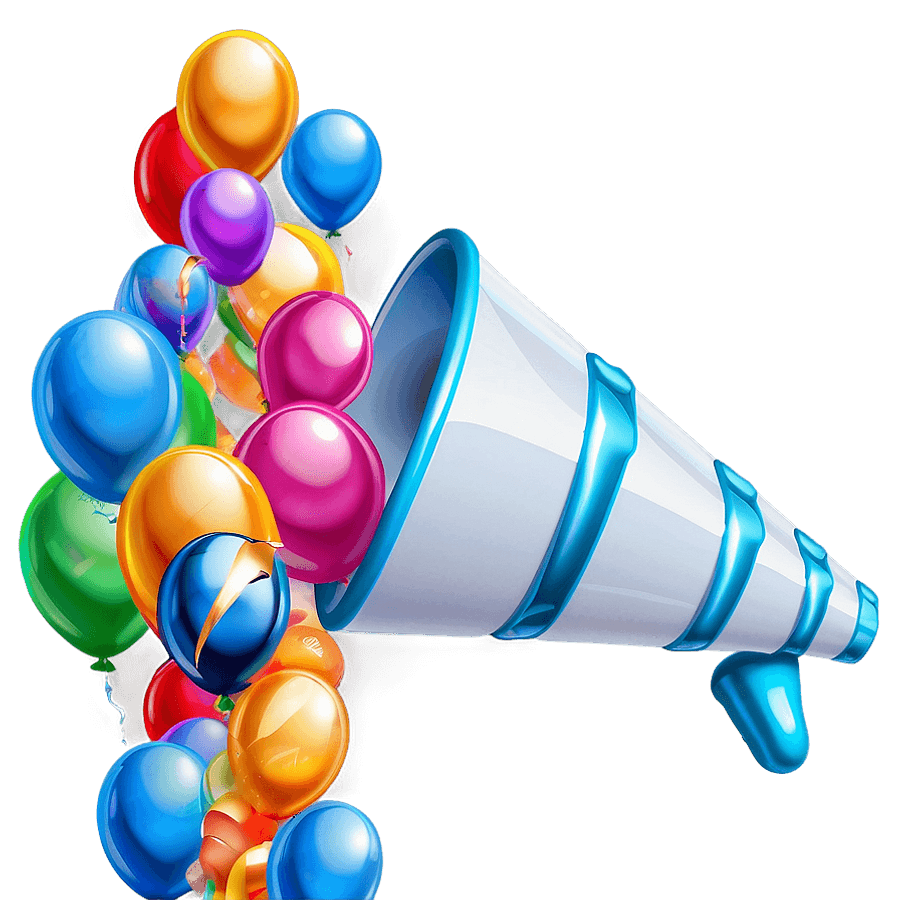 Party Horn Celebration PNG 05252024