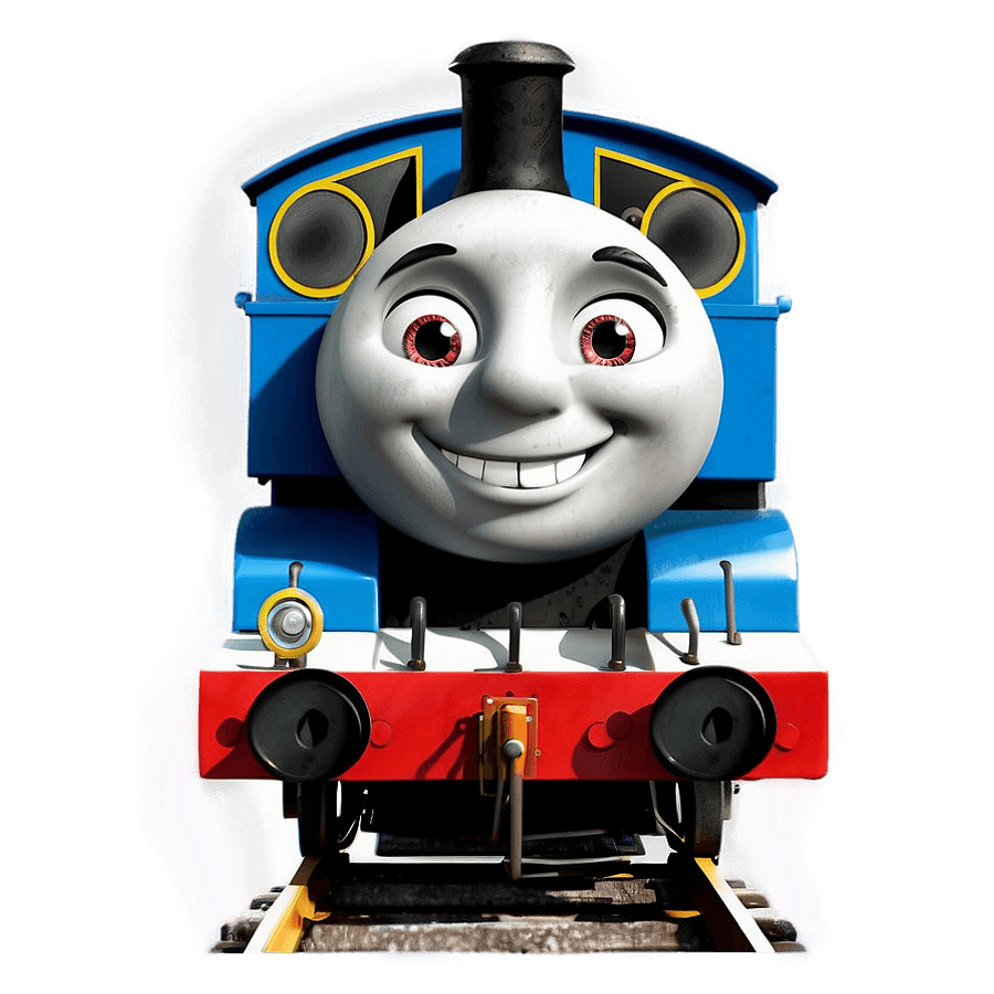 Smiling Thomas the Tank Engine PNG eef23