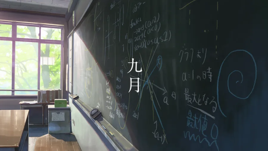 Anime School Background