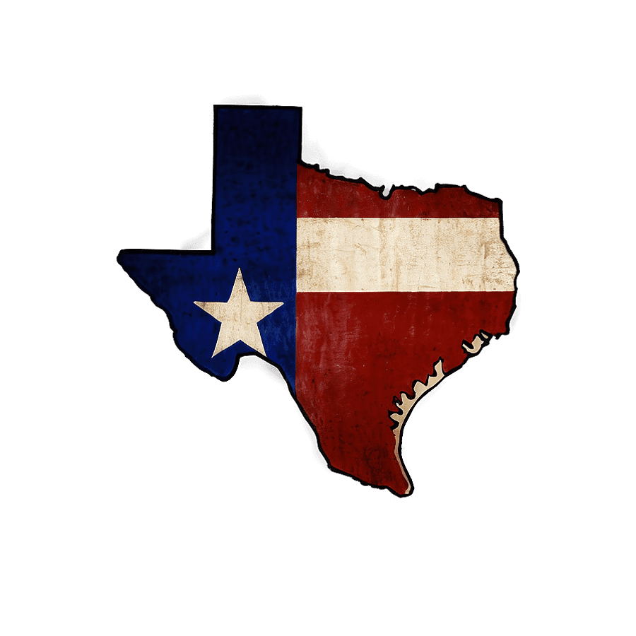 Vintage Texas Logo PNG 60