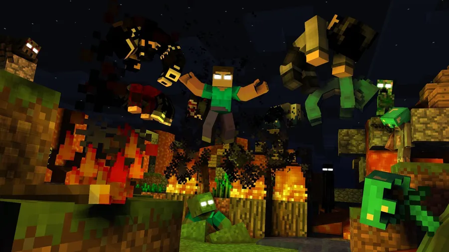 Herobrine Dark Minecraft