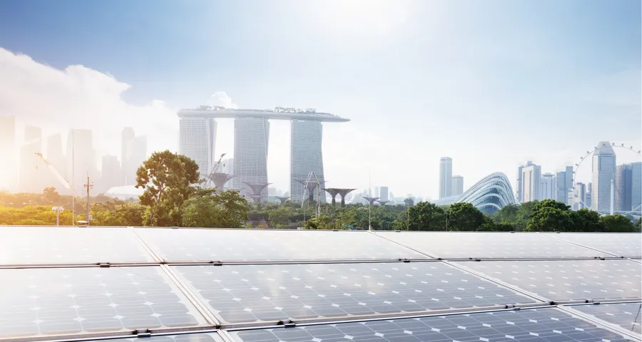 Singapore background