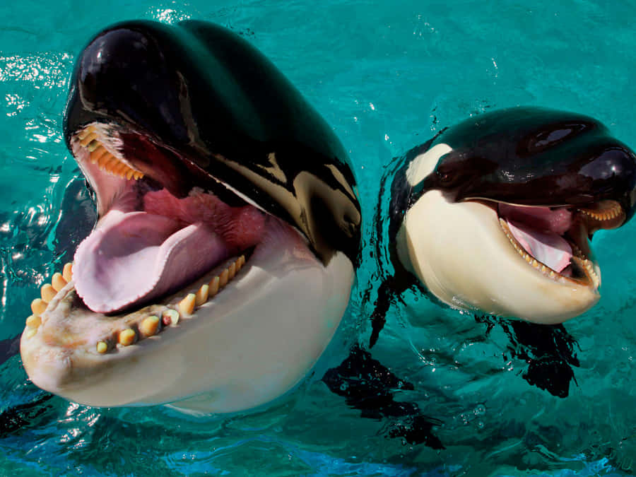 Lekfulla Orca-Duo