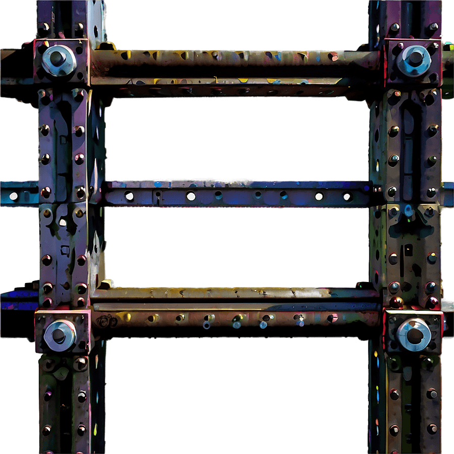 Bolted Steel Beam PNG 06282024