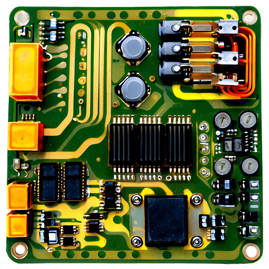 Solar Powered Circuit Board PNG 61
