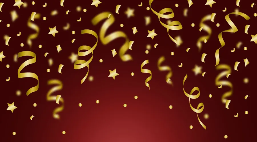 Confetti Background