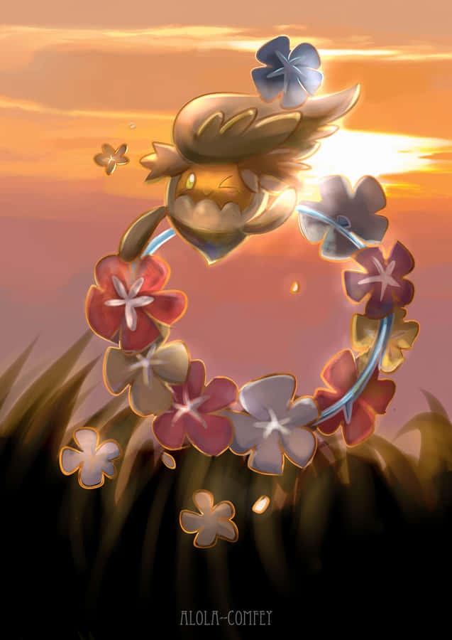 Comfey At Sunset
