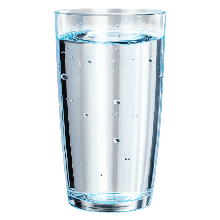 Cup of Water with Bubbles PNG myn