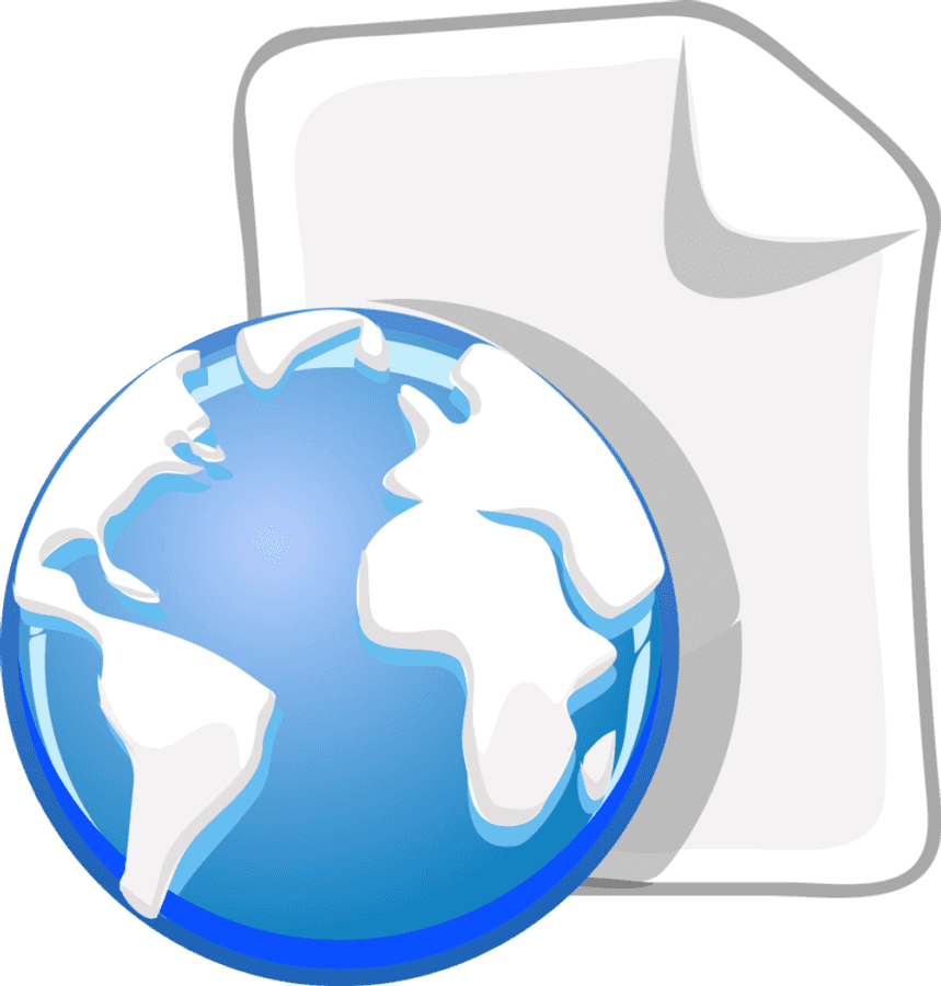 Globeand Documents Icon